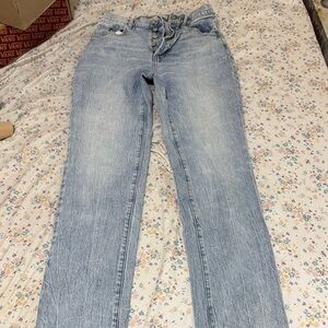 Stylish Light Blue Women's Jeans